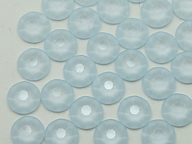 72 pcs. 20ss POWDER BLUE FLATBACK UNFOILED European Rhinestones